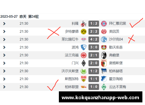 kok全站app德甲大结局：拜仁11连冠，柏林联欧战3级跳，沙尔克降级，16球大戏震撼全场